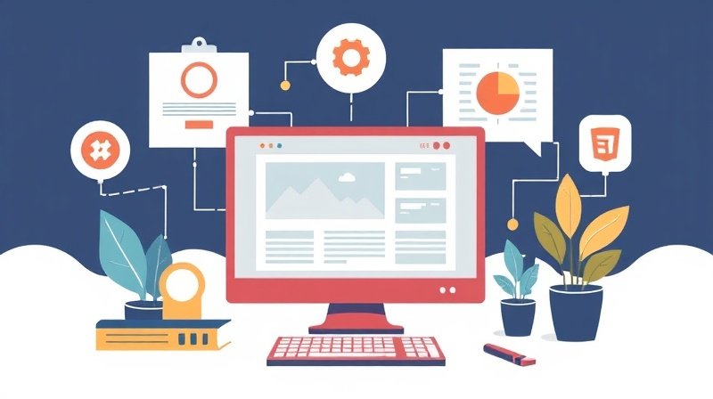 Illustration: Website performance optimization (ปรับปรุงเว็บไซต์)